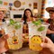 100 PCS Mexican Fiesta Party Cups – 12 oz Cinco de Mayo Disposable Plastic Drinkware – Clear Cups with Taco, Cactus, Sombrero & Guitar Designs – Birthday, Taco Night & Fiesta Party Supplies – Perfect for Mother's Day Card Making Displays